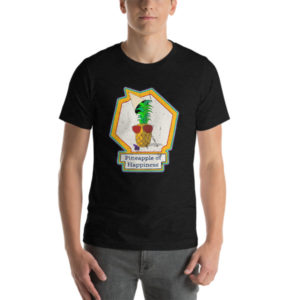 Pineapple of Happiness Short-Sleeve Unisex T-Shirt