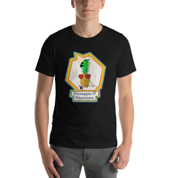 Pineapple of Happiness Short-Sleeve Unisex T-Shirt