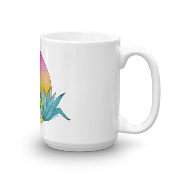 Cactus Sunset Mug - Image 4