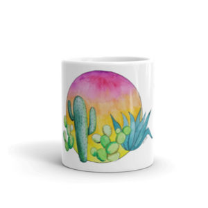 Cactus Sunset Mug