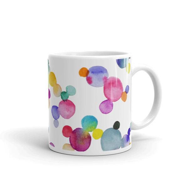 Happy Circles Mug