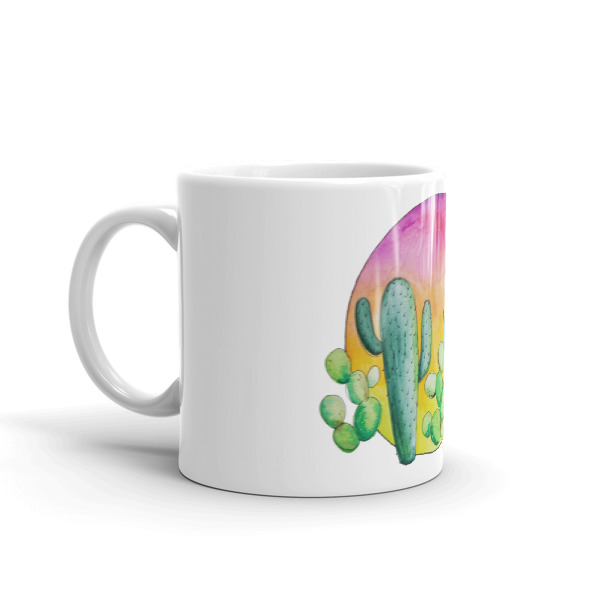 Cactus Sunset Mug - Image 3
