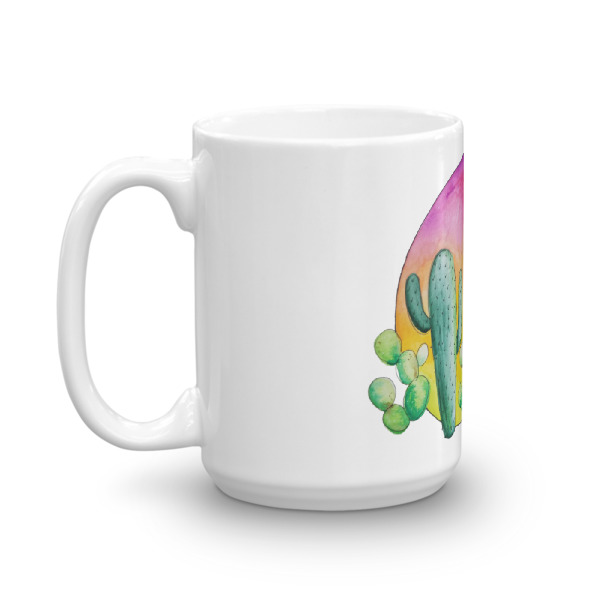Cactus Sunset Mug - Image 5