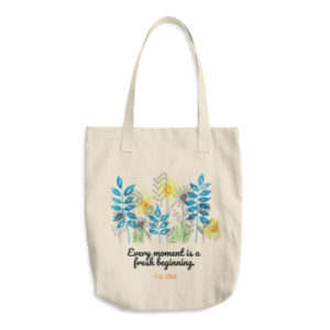 Fresh Beginning Cotton Tote Bag