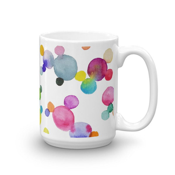Happy Circles Mug - Image 4