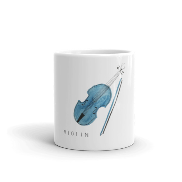 Violin Mug